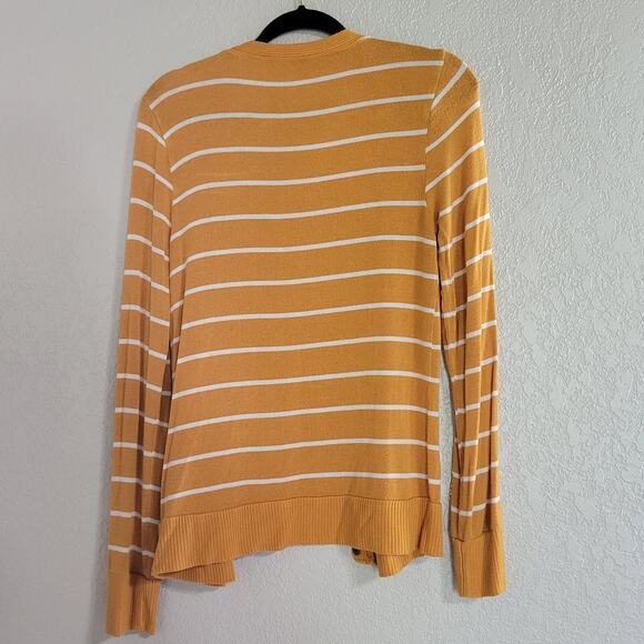 Zenana Women's Large Striped Cardigan - Picture 2 of 4